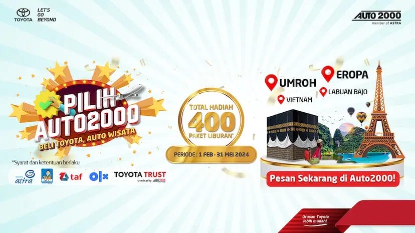 Promo Toyota Bandung 1 - Dealer Toyota Bandung